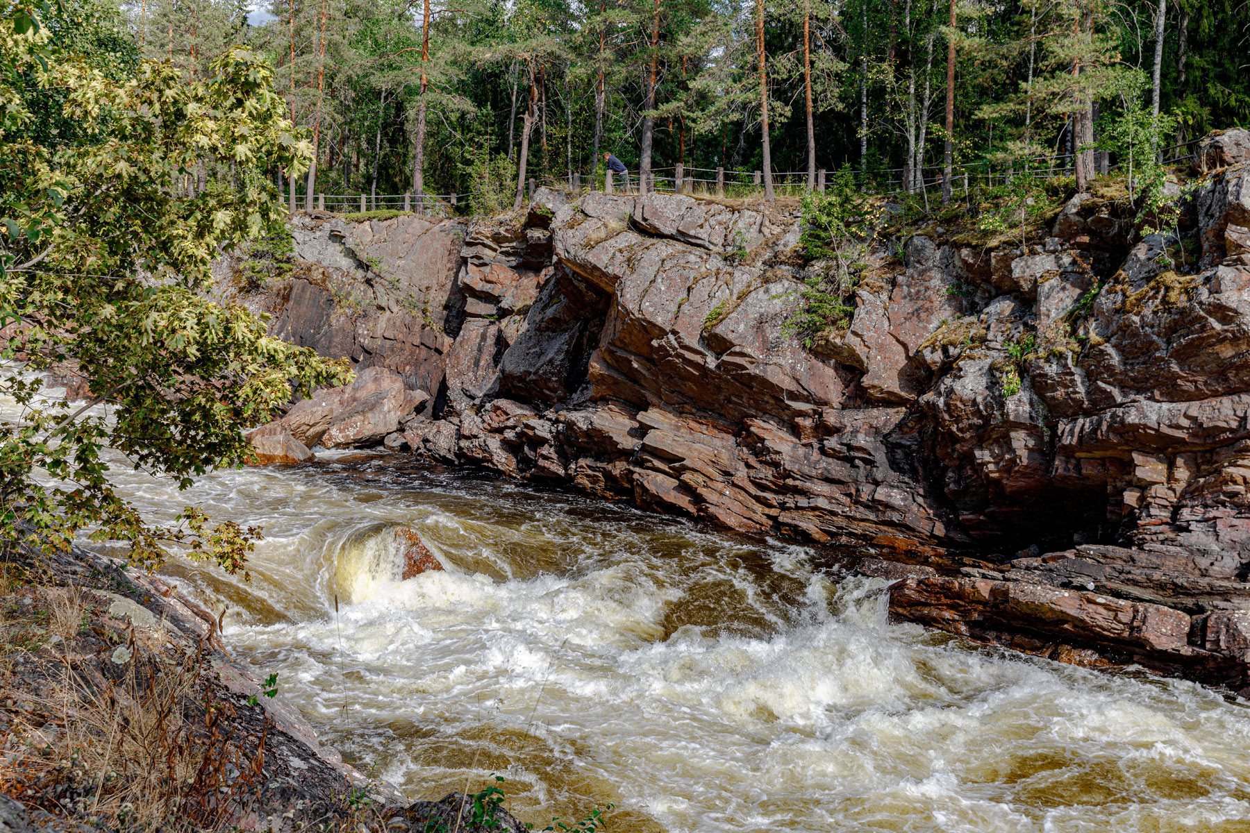 Imatra Rapids, Vuoksi River. Imatrankoski